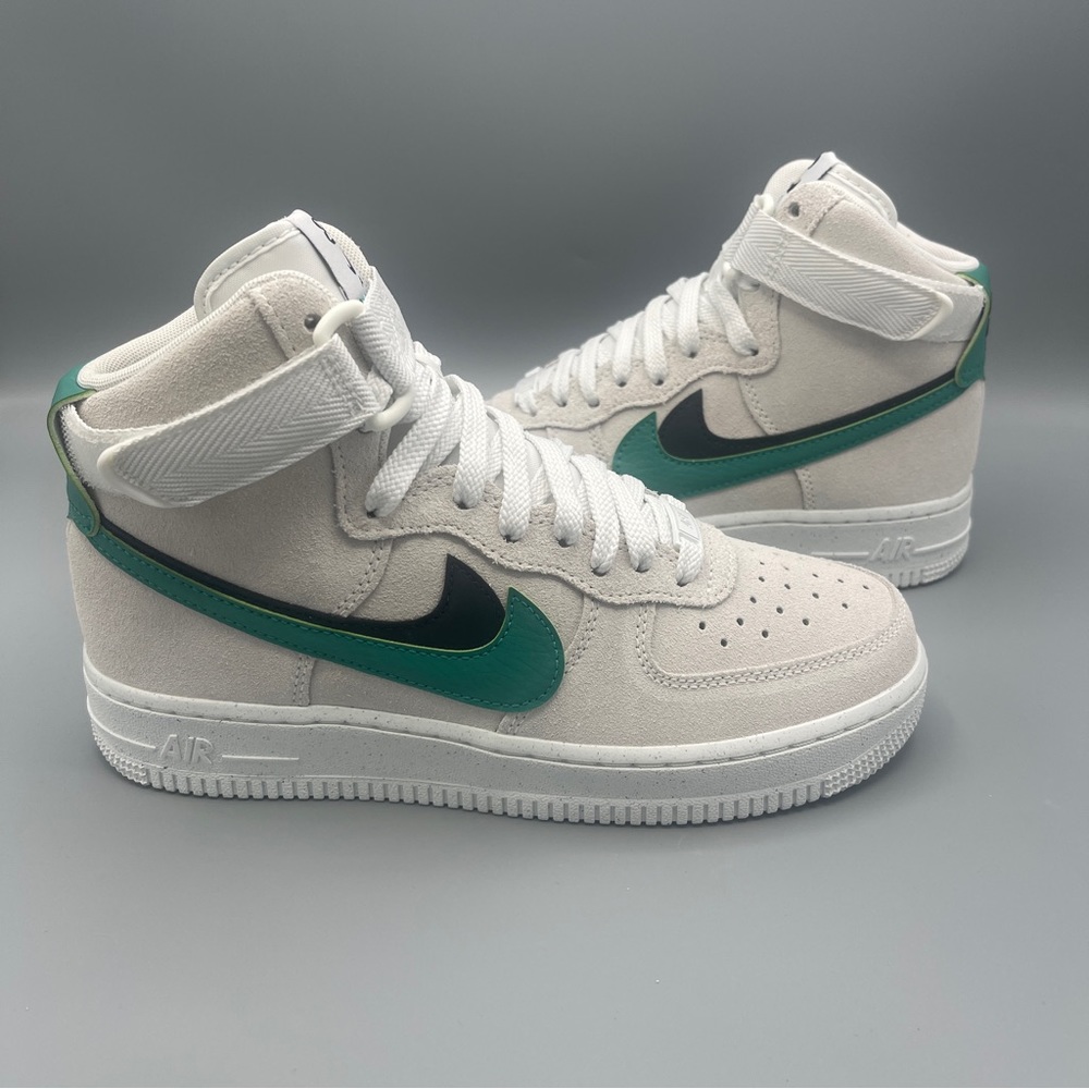 Womens Nike Air Force 1 High SE 'Sesame Neptune Green'/ Size 7 - Picture 4 of 13